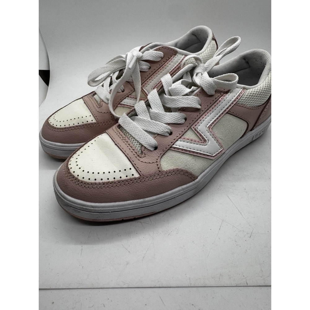 Vans ComfyCush Womens Pink & Cream Sneakers - Size 6 EUC SB22